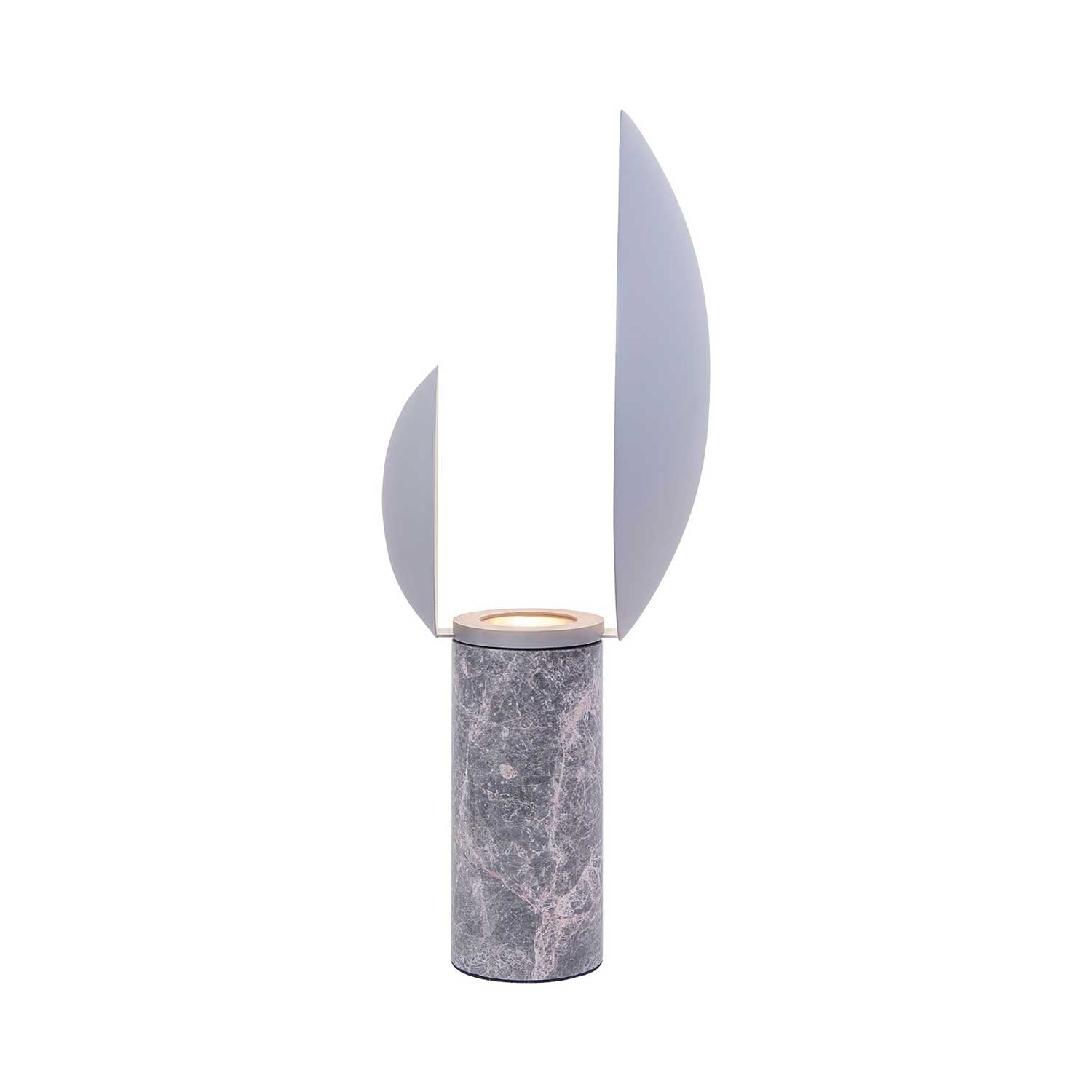 Caché - Lampe de table design en marbre design contemporain