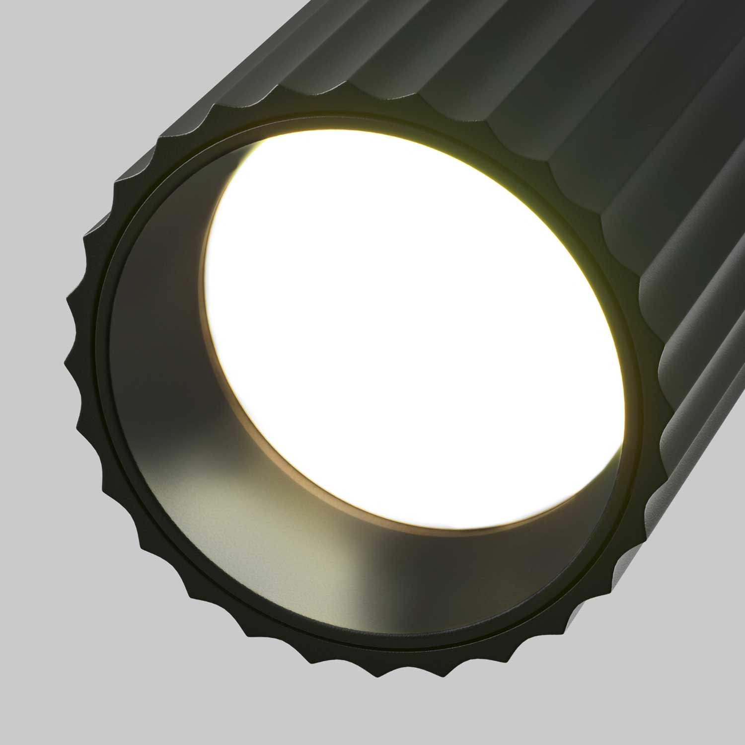 Calipso - Semi-recessed adjustable spotlight ceiling light