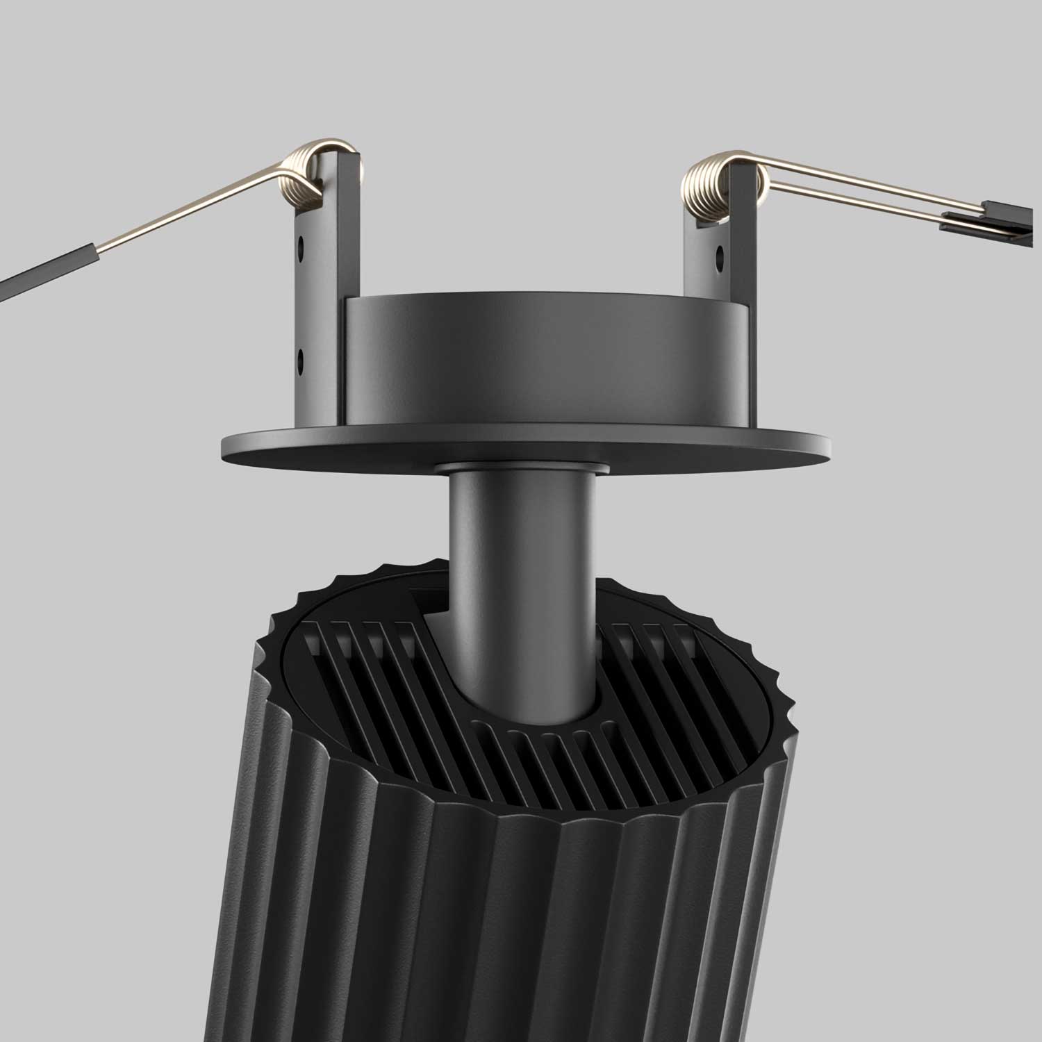 Calipso - Semi-recessed adjustable spotlight ceiling light