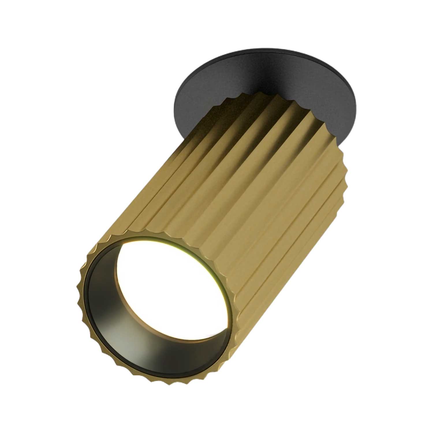 Calipso - Semi-recessed adjustable spotlight ceiling light