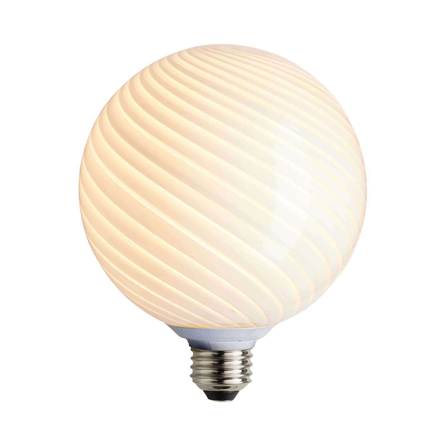 Candy - Ampoule LED E27 coloré design torsadé