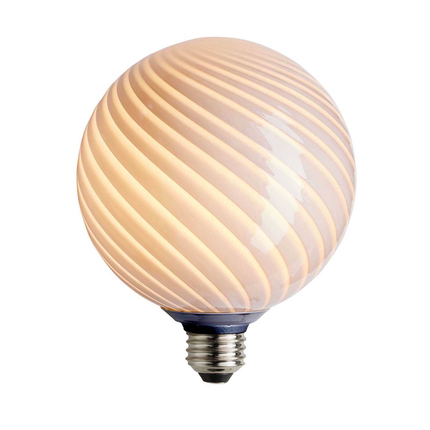 Candy - Twisted design colored LED bulb E27