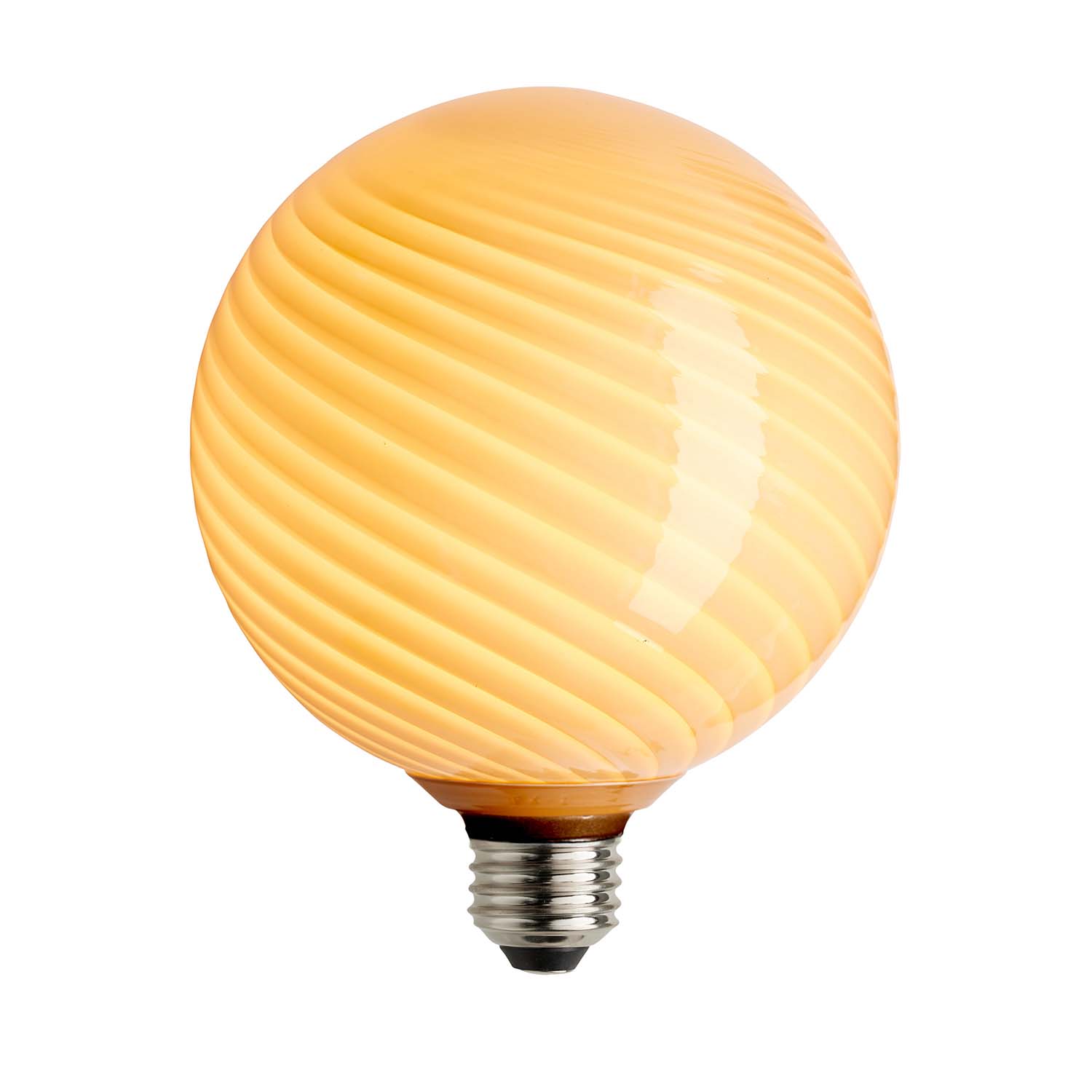 Candy - Twisted design colored LED bulb E27