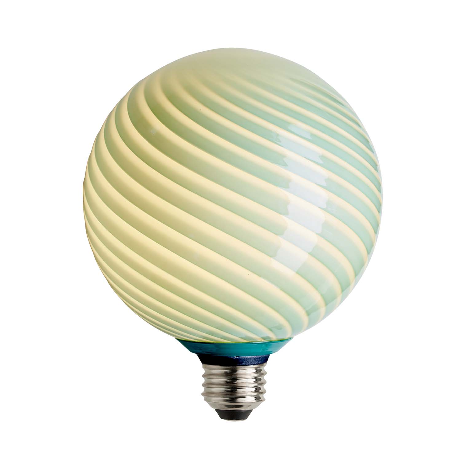 Candy - Twisted design colored LED bulb E27