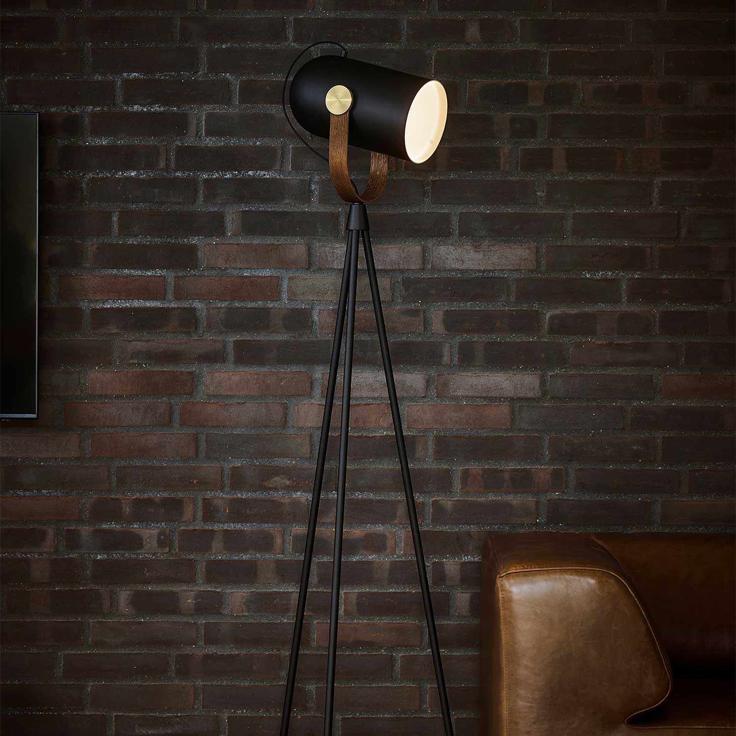 CARRONADE – Vintage-Projektor-Stehlampe, Wohnzimmer oder Schlafzimmer für Erwachsene