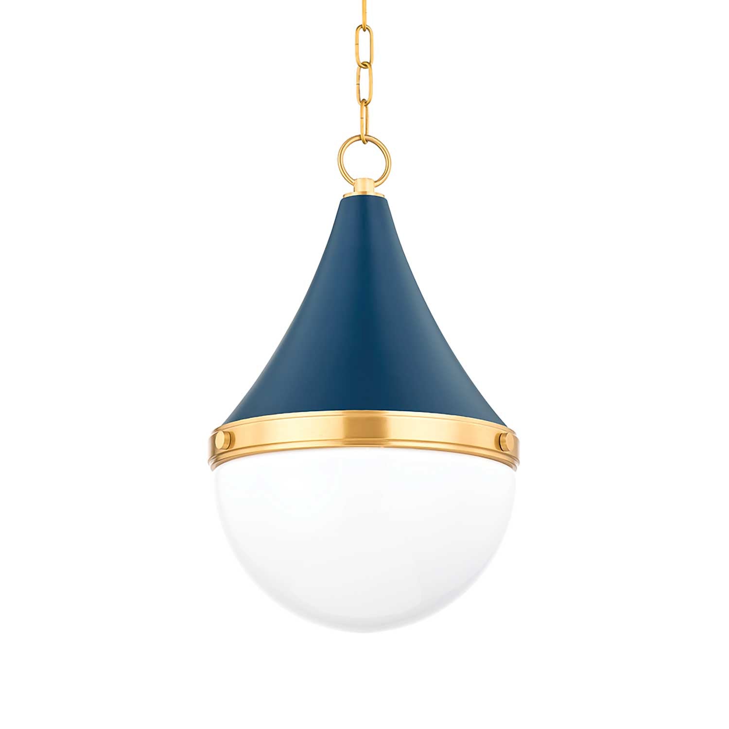 Ciara - Vintage design metal and brass pendant light
