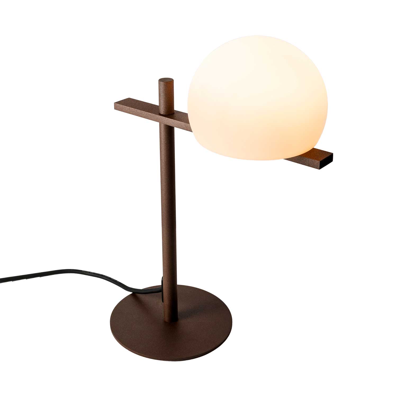 Circ - Lámpara de mesa exterior de diseño en acero