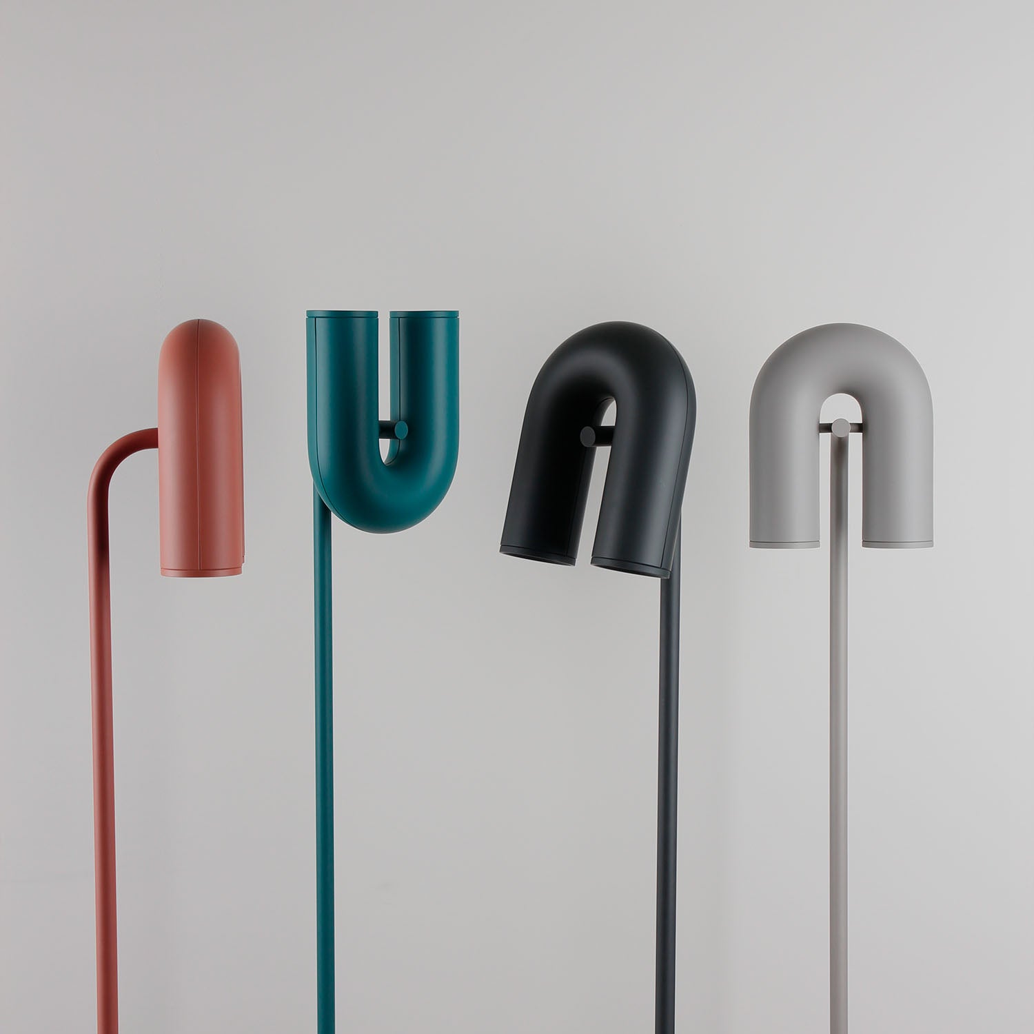 CIRKUS - Торшер в форме буквы U, дизайнерский и цветной