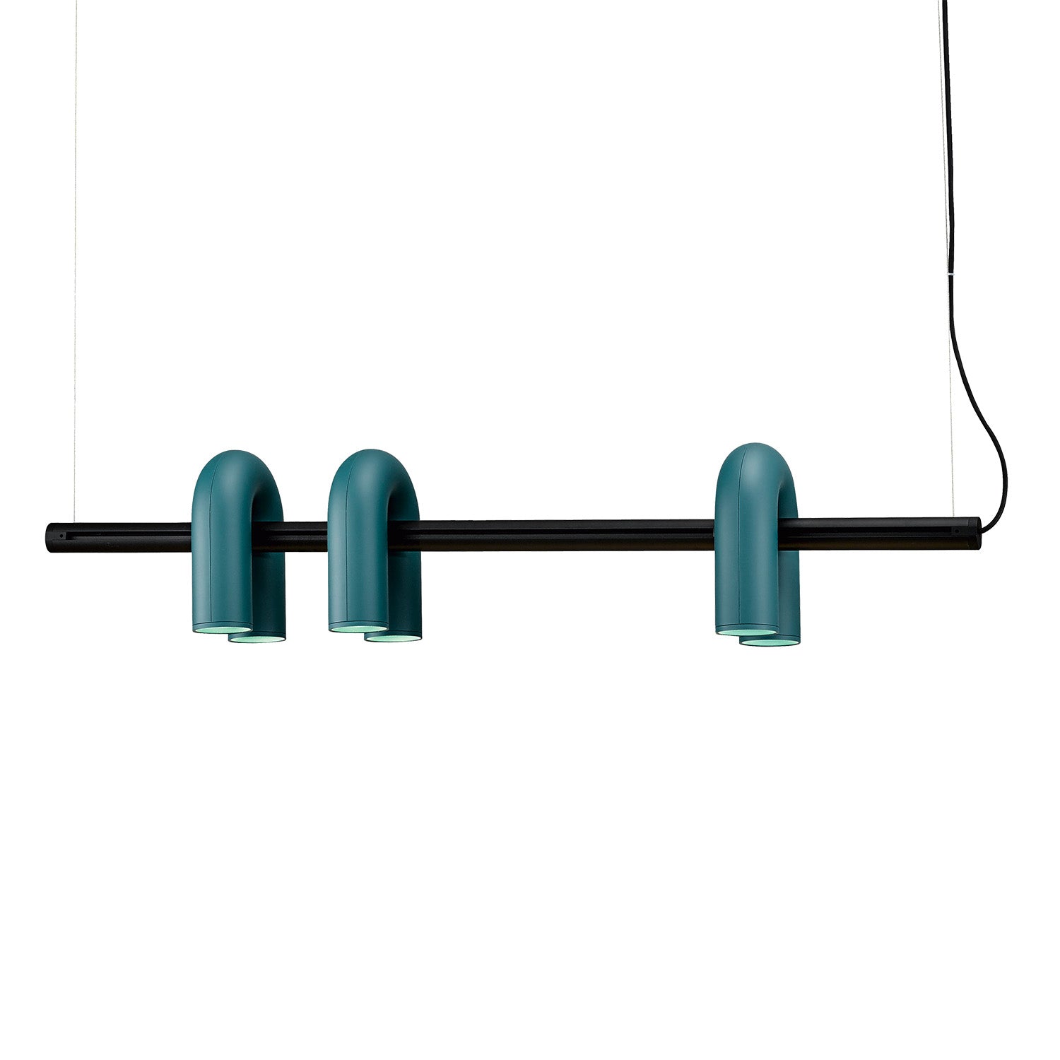 CIRKUS - U-shaped rail suspension, design and colorful