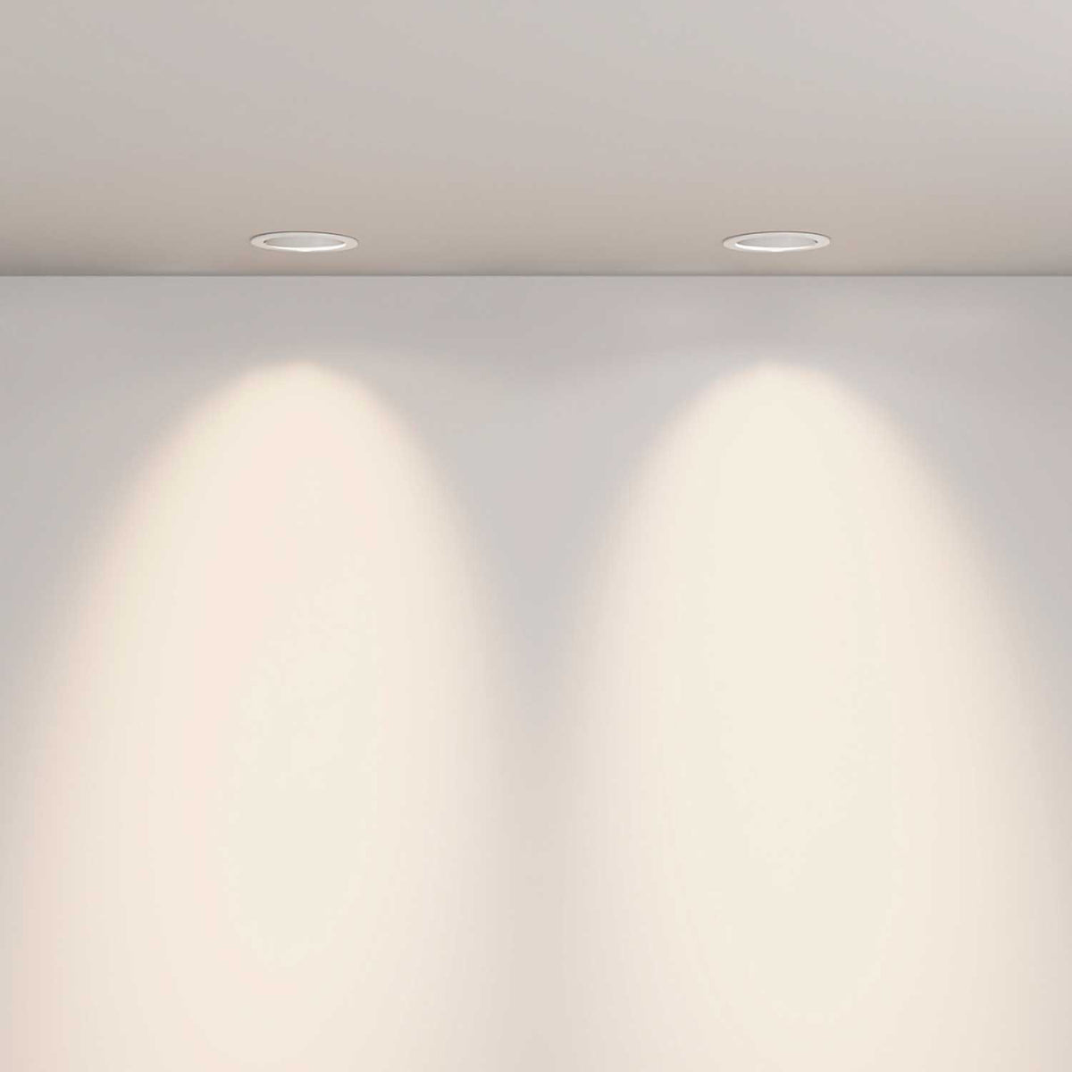 Lens - Spot LED encastré orientable en aluminium