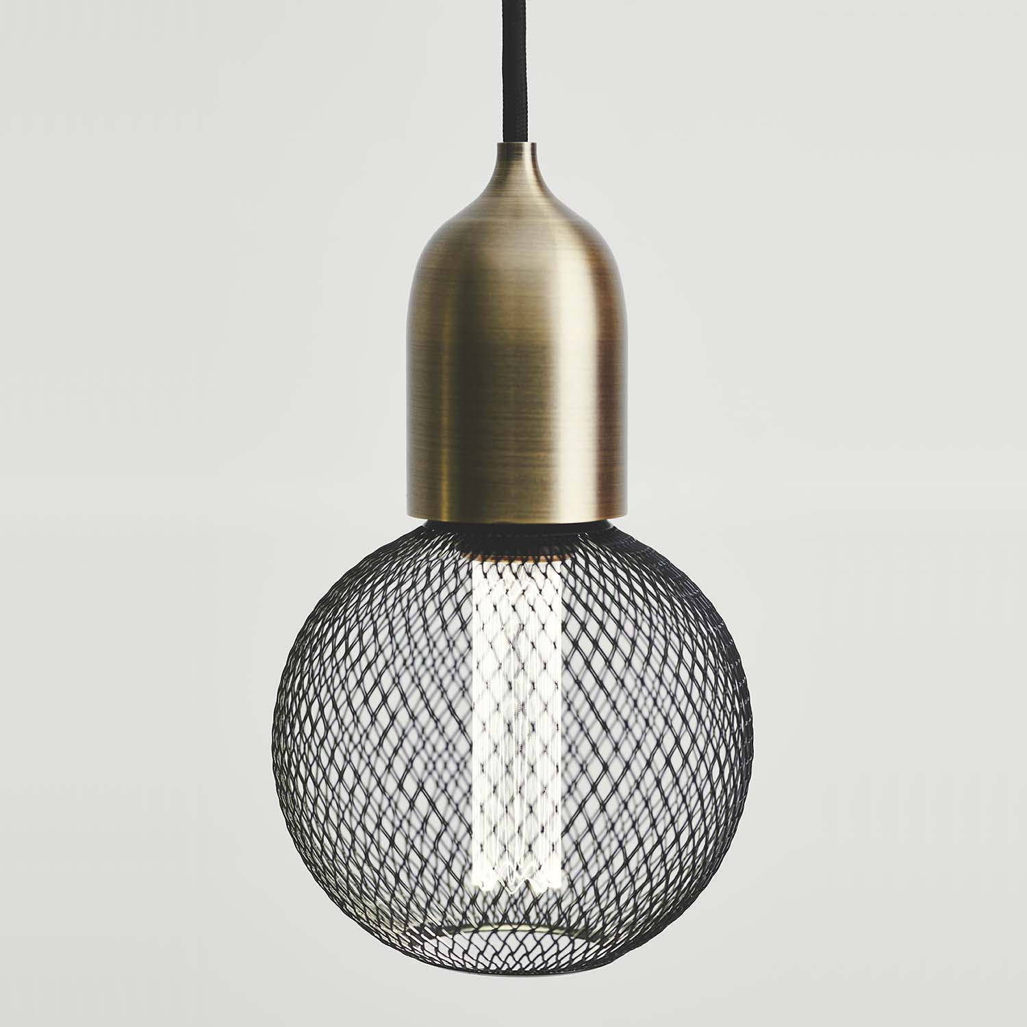 THE CLASSIC - Designer socket pendant light for decorative bulb