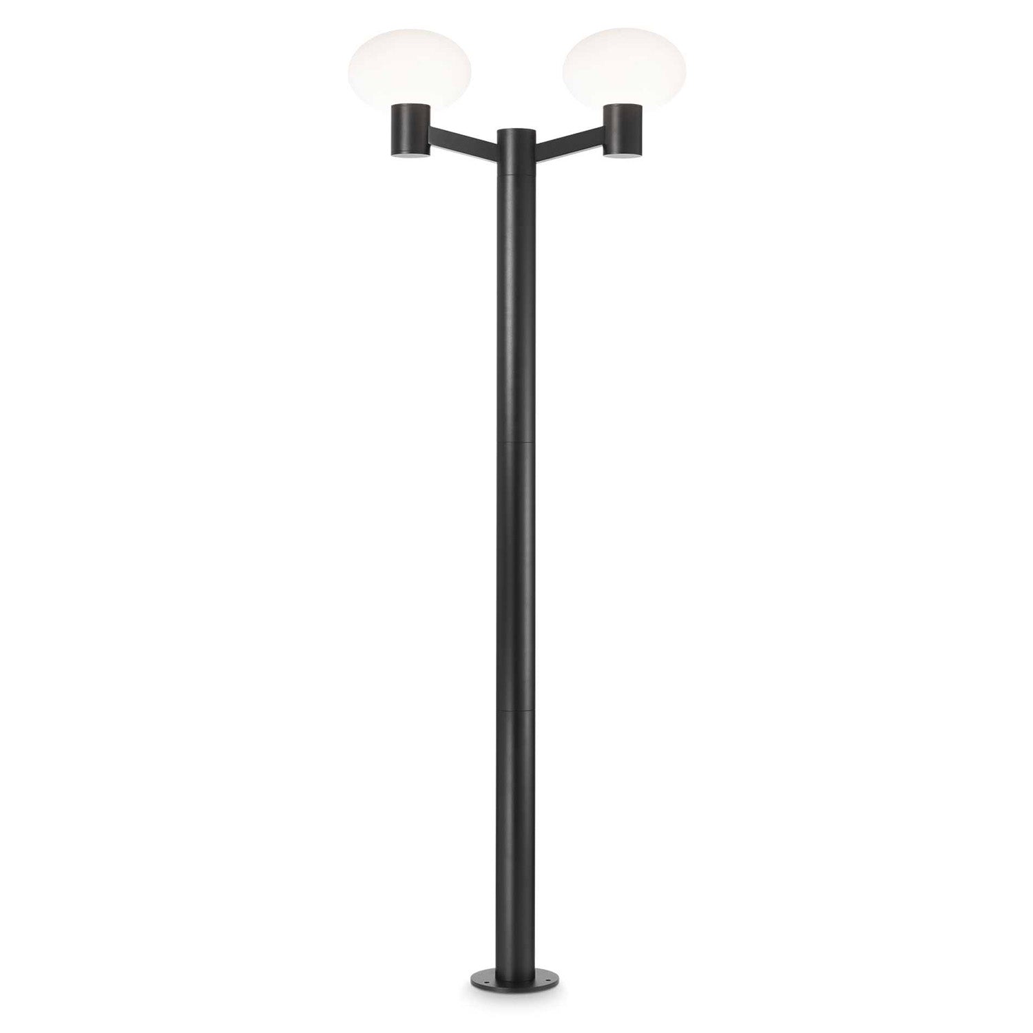 CLIO - Outdoor floor lamp in aluminum and ABS diffuser