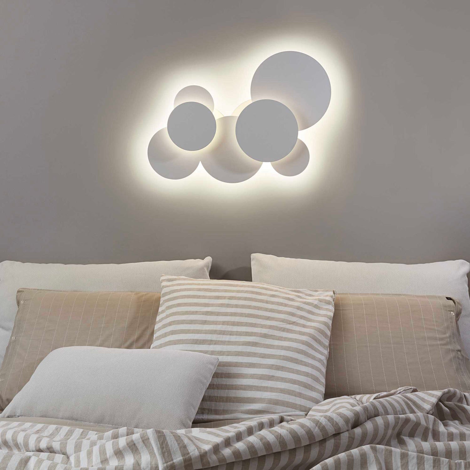 CLOUD - Cloud ceiling light with integrated LED