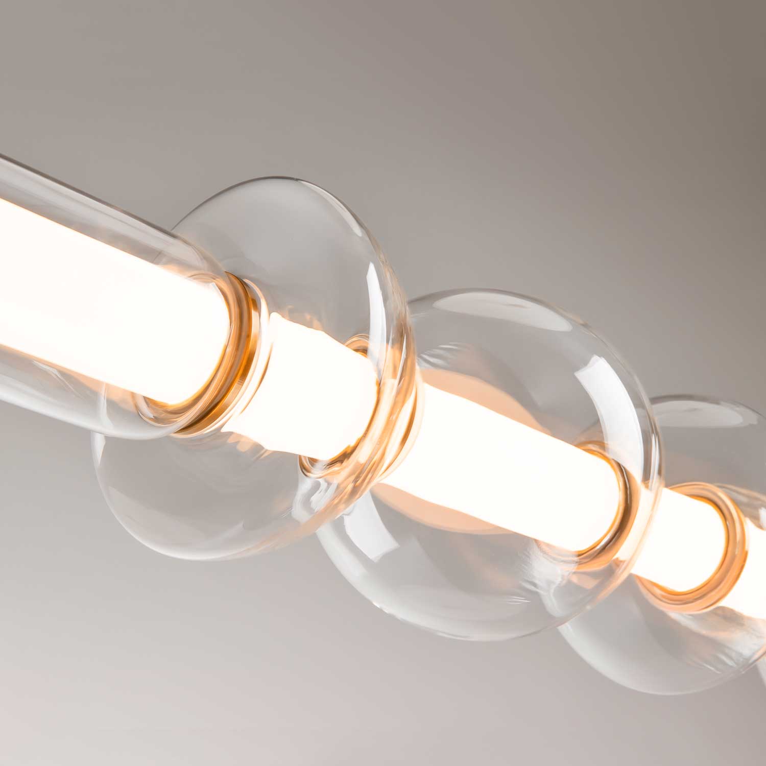 COSMO - Modern LED pendant light in designer glass