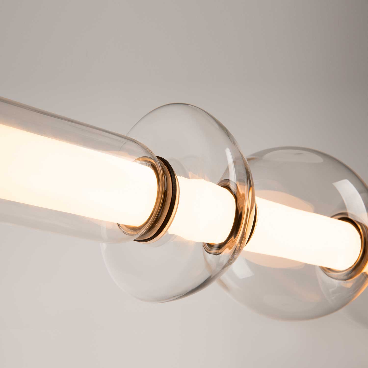 COSMO - Modern LED pendant light in designer glass