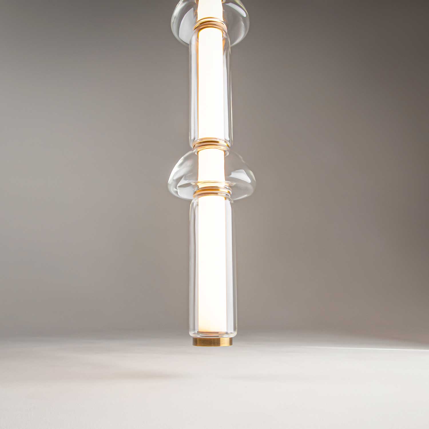 COSMO - Modern LED pendant light in designer glass