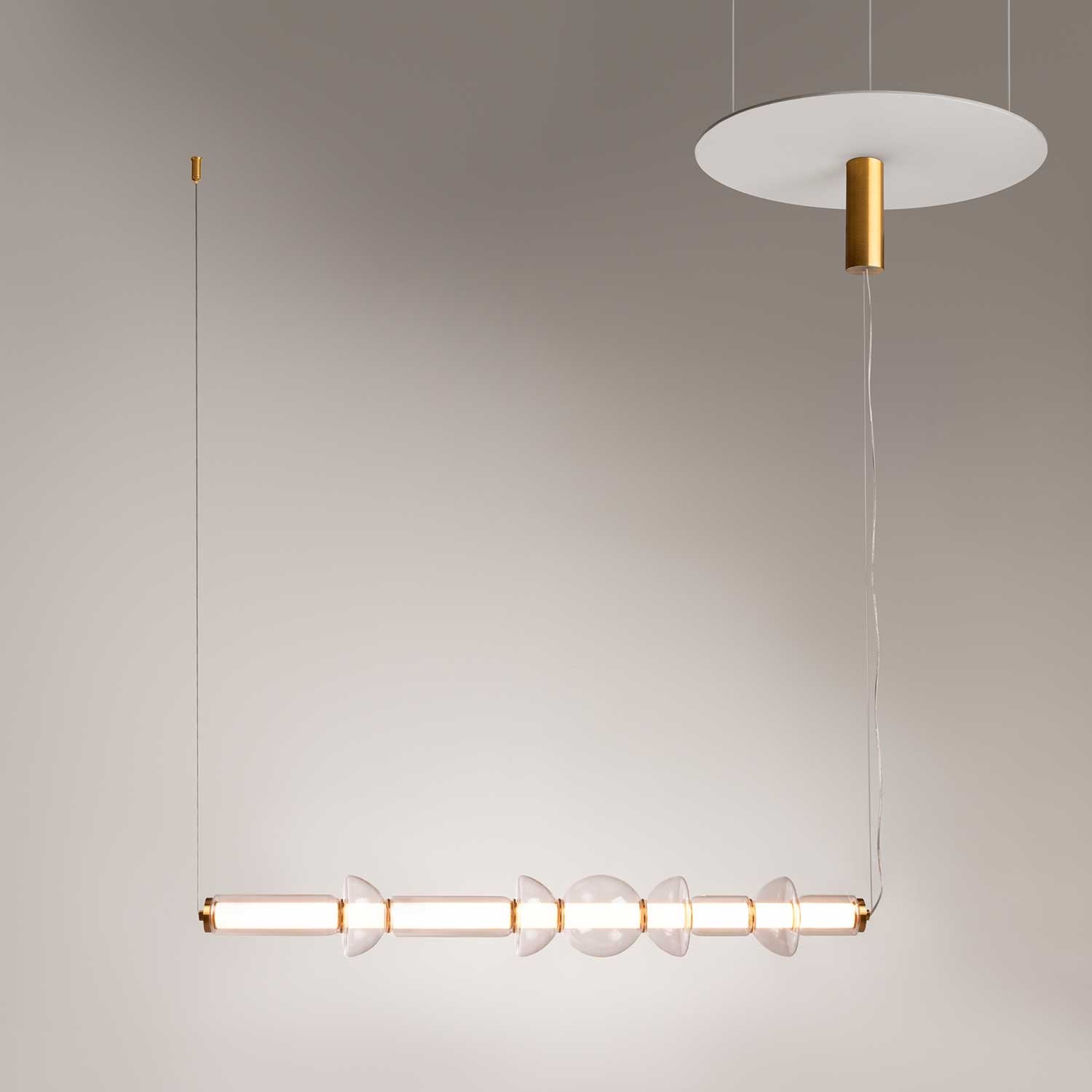 COSMO - Modern LED pendant light in designer glass