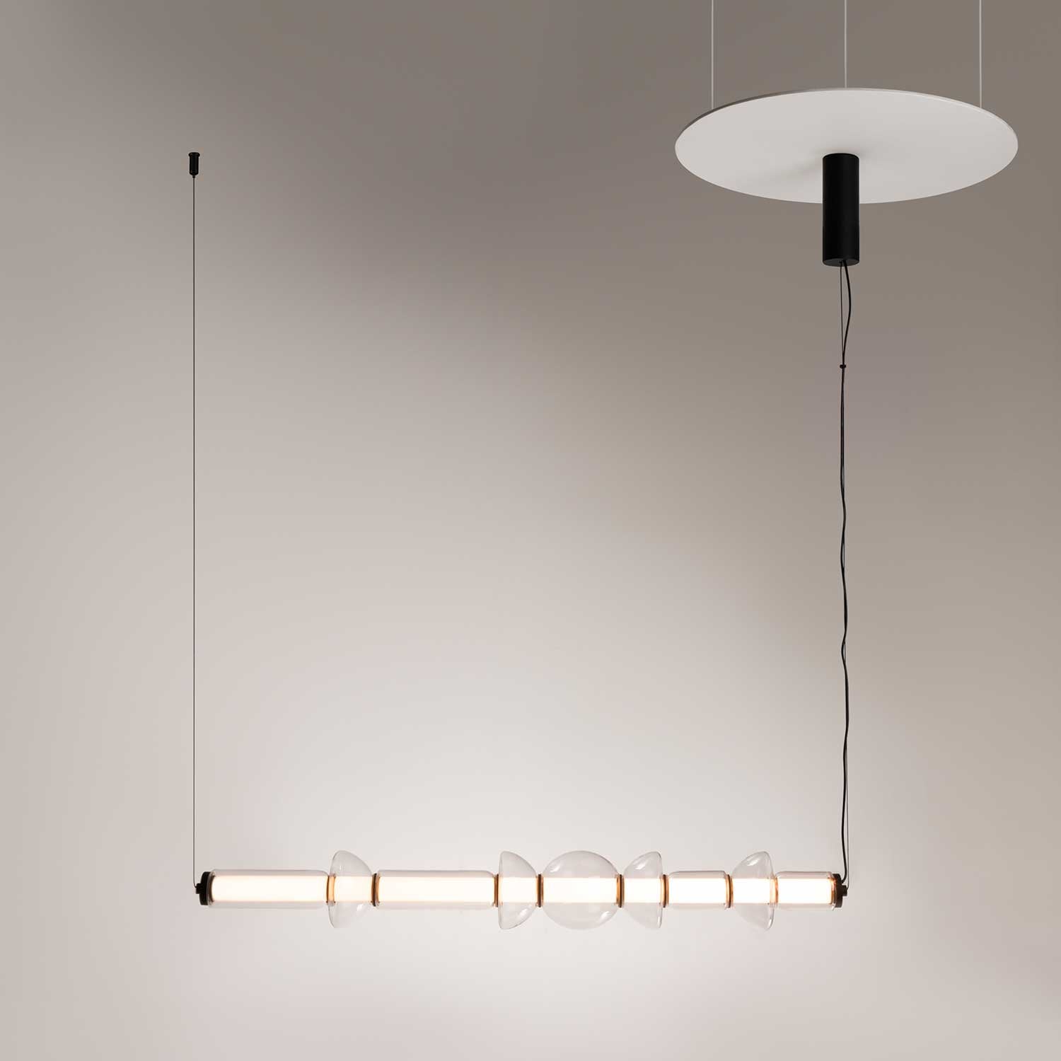 COSMO - Modern LED pendant light in designer glass