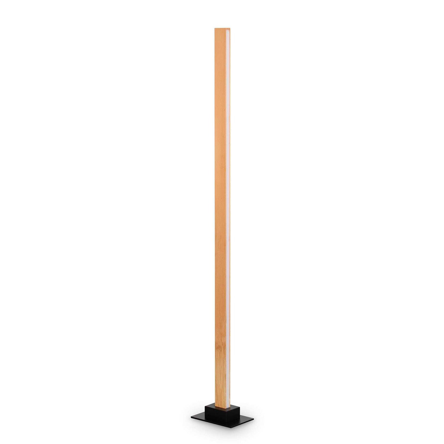 CRAFT - Stehlampe aus Holz mit integrierter LED-Leiste