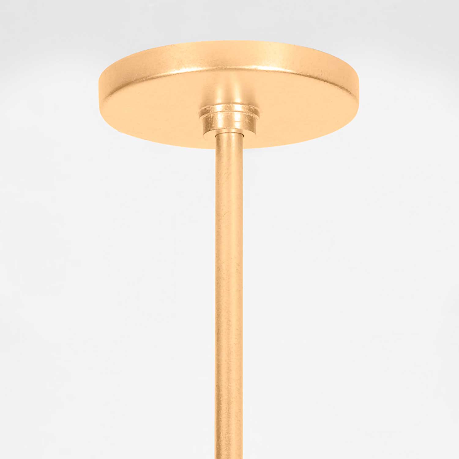 Brookhaven - Suspension dorée en forme de fleur moderne