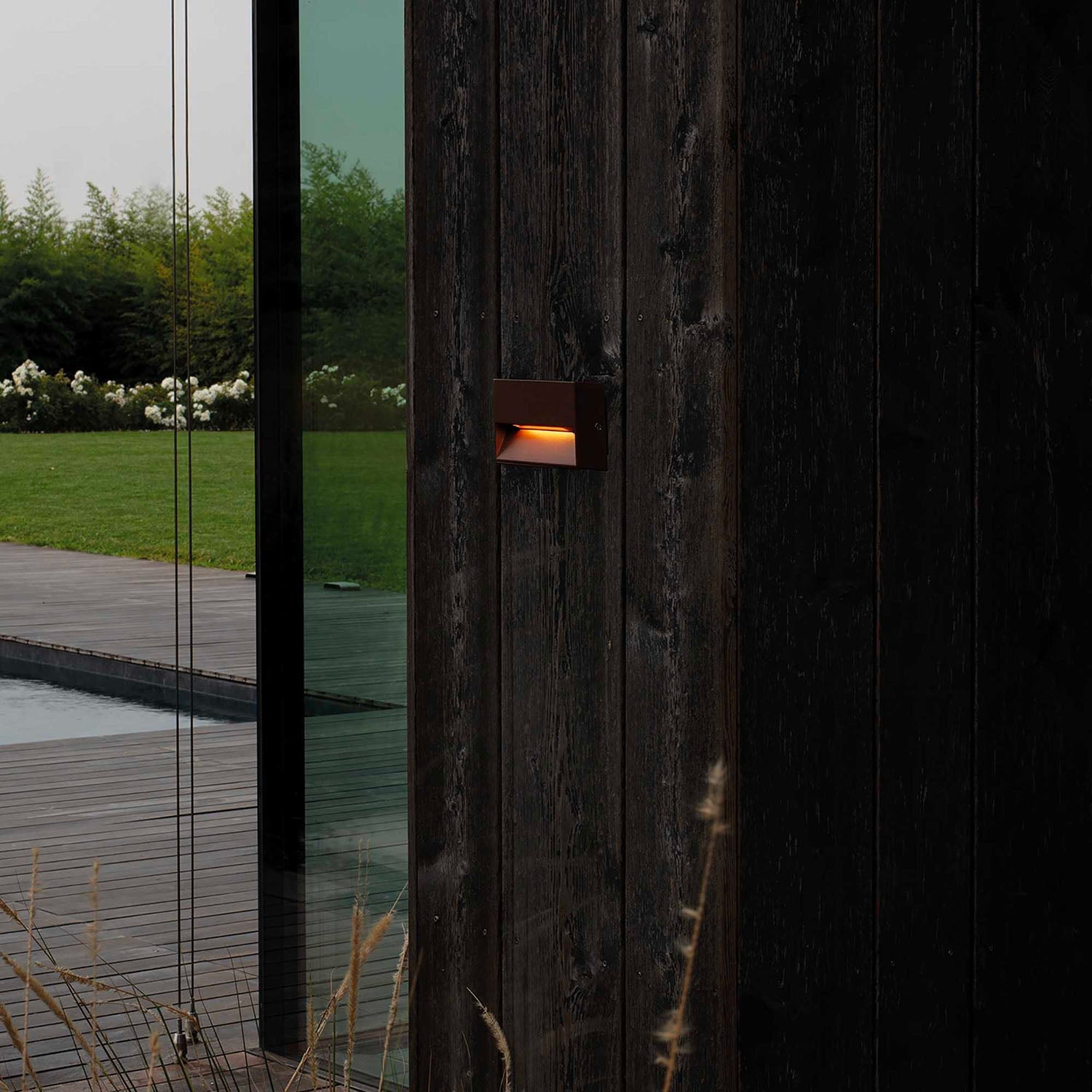 DEDRA - Aplique de pared exterior contemporáneo