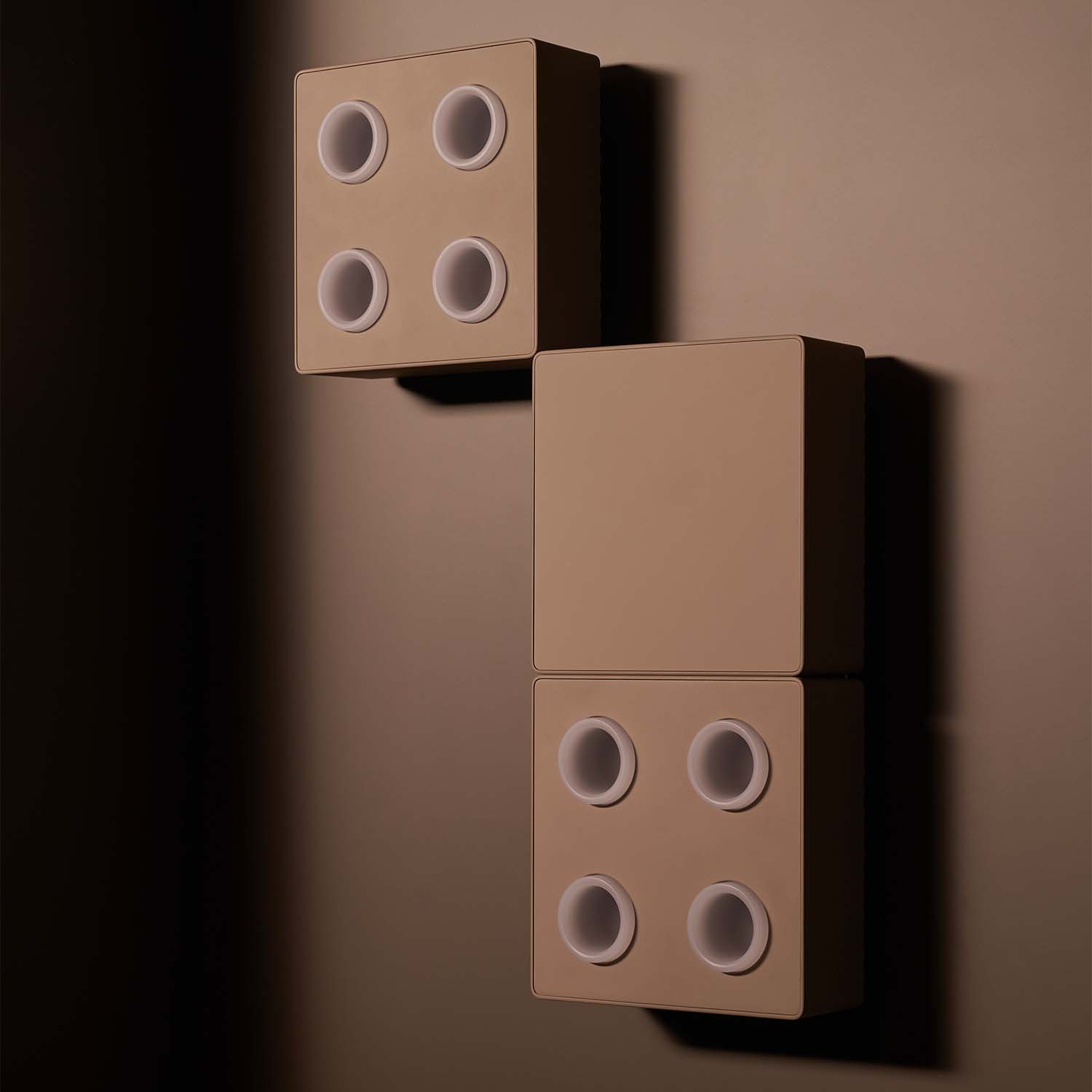 DOMINO - Applique murale en forme de lego ou domino