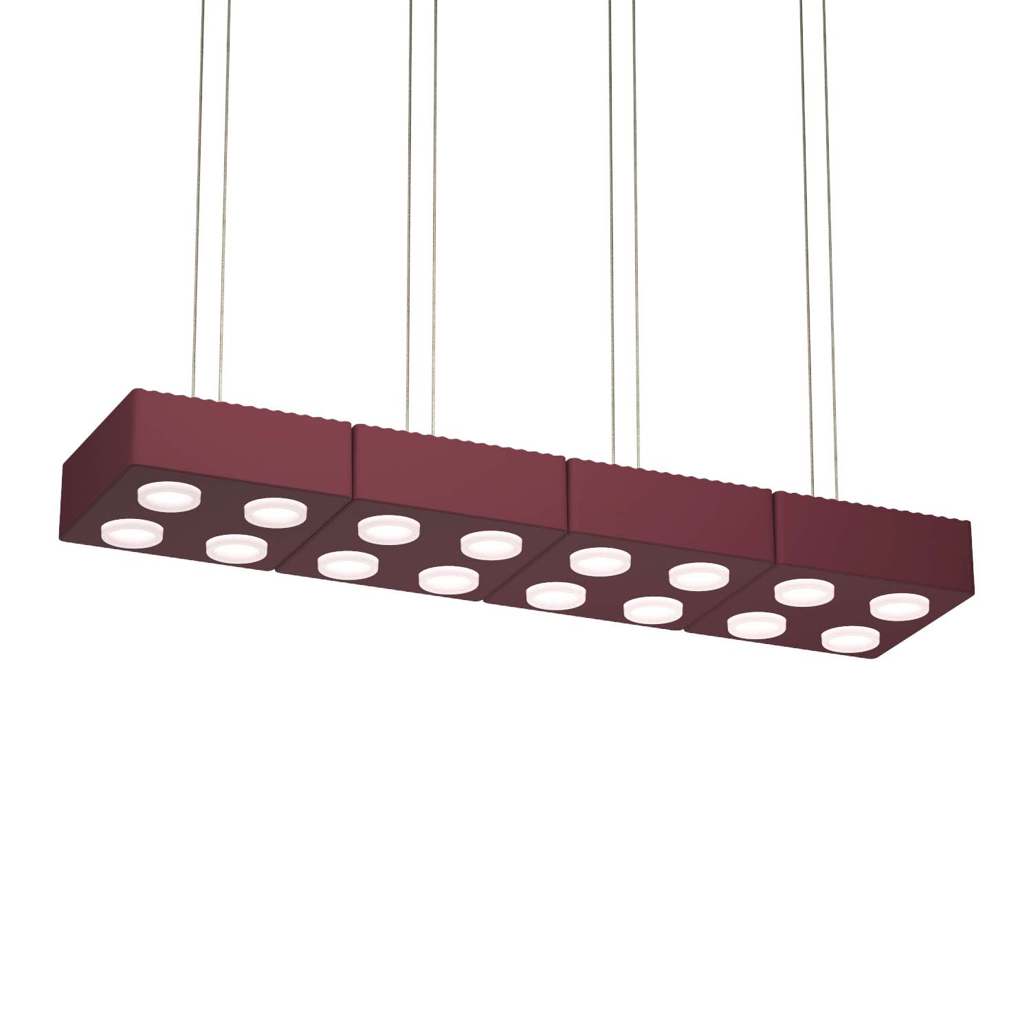 DOMINO - Hängelampe in Form eines Legosteins oder Dominosteins