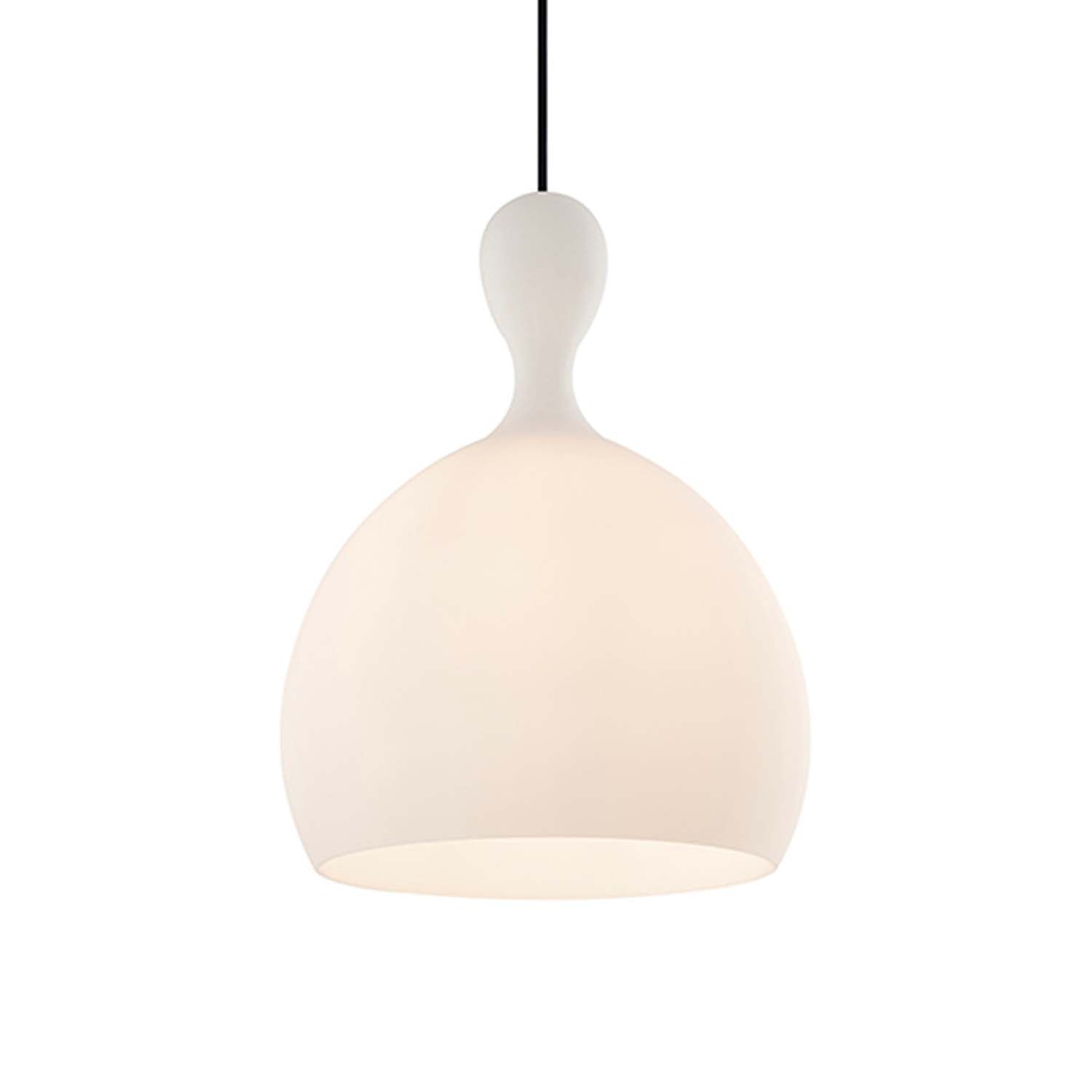 DUEODDE OPALIC - Suspension en verre soufflé opaque design