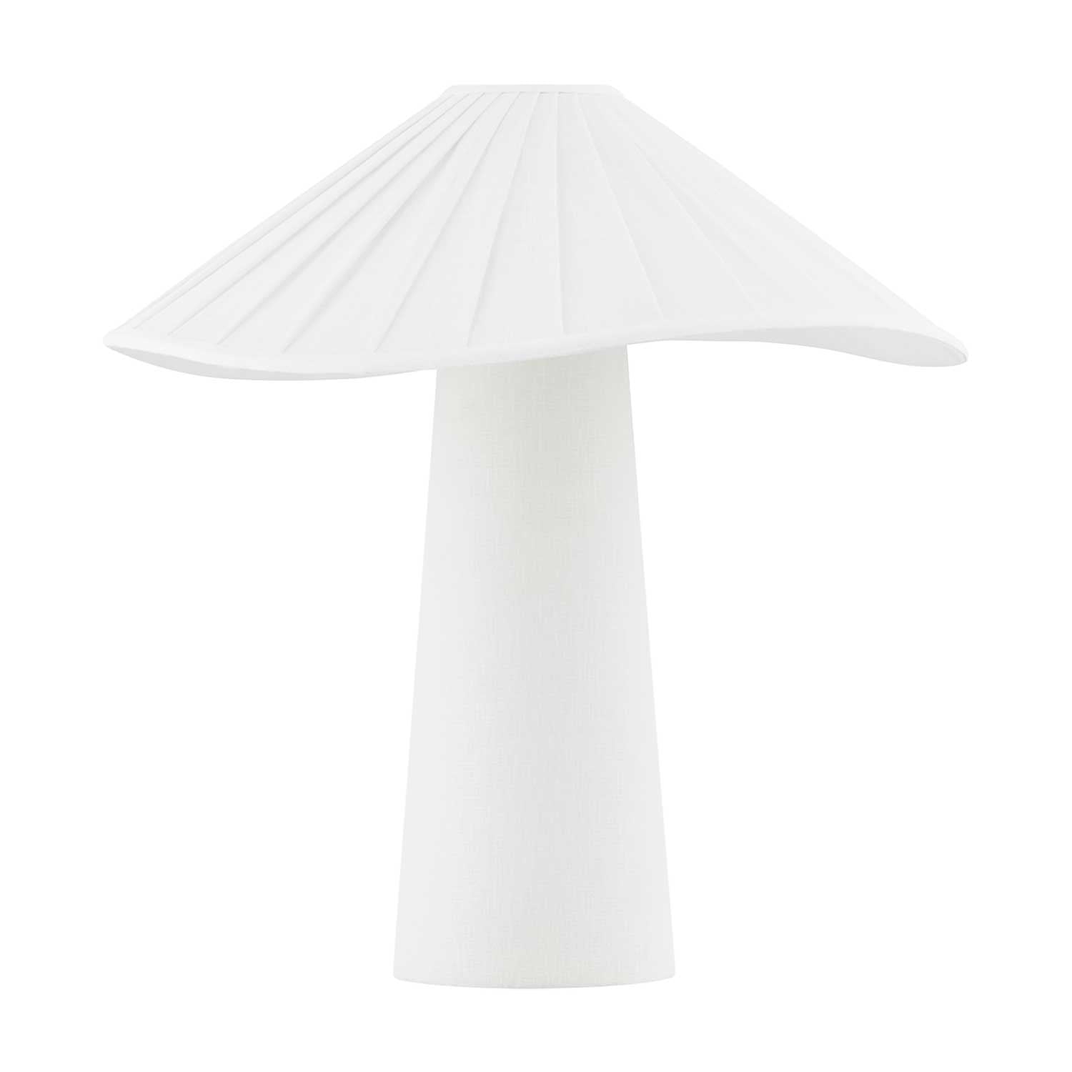Chanterelle - Lampe à poser en lin design chic pour salon