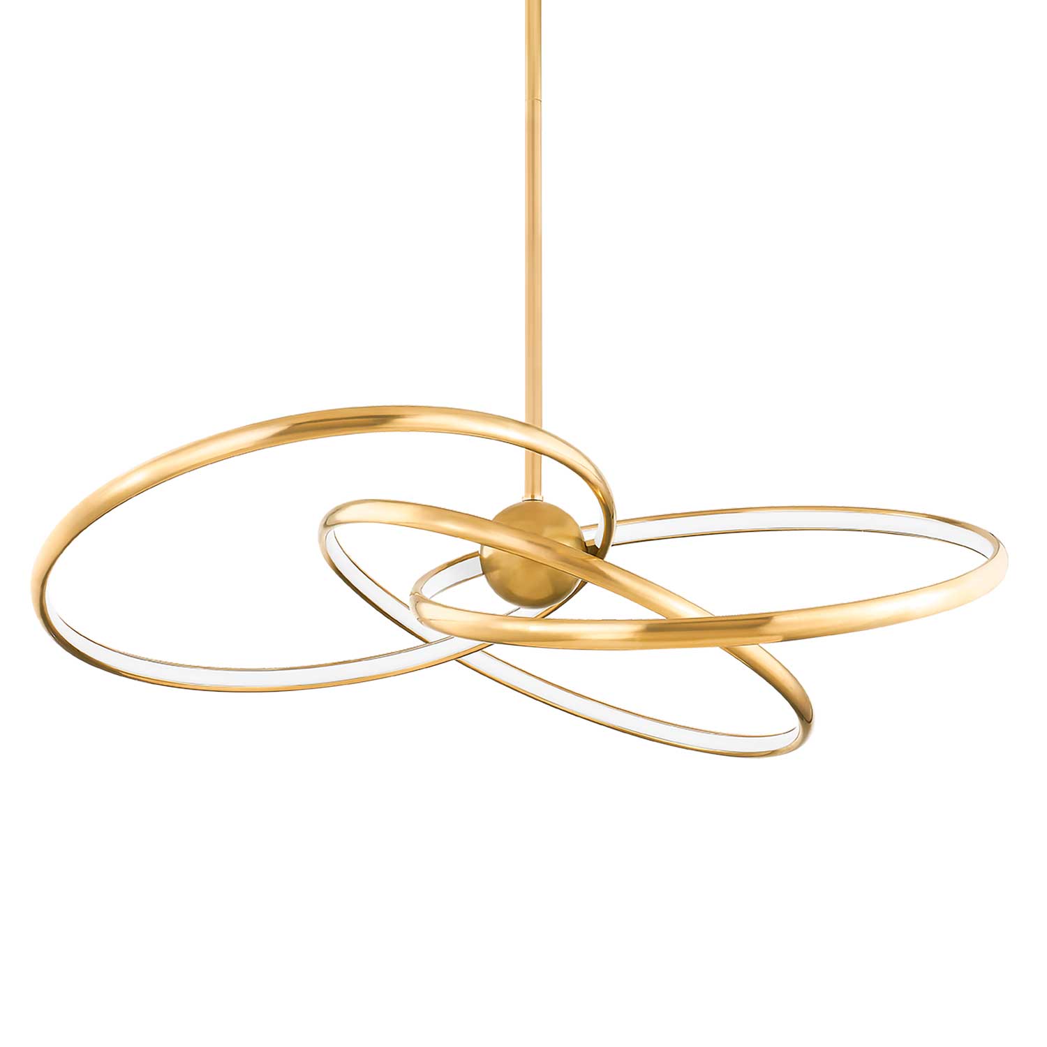 Alula - Suspension dorée haut de gamme élégante pour salon