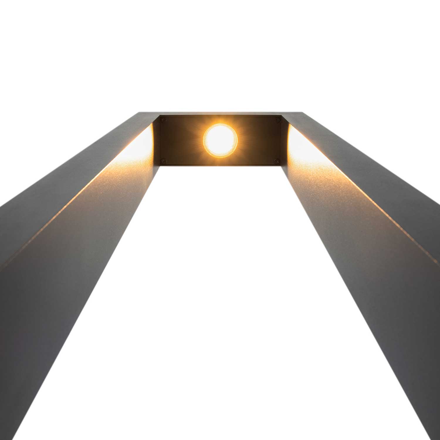 Бонн - уличный светодиодный торшер современного дизайна