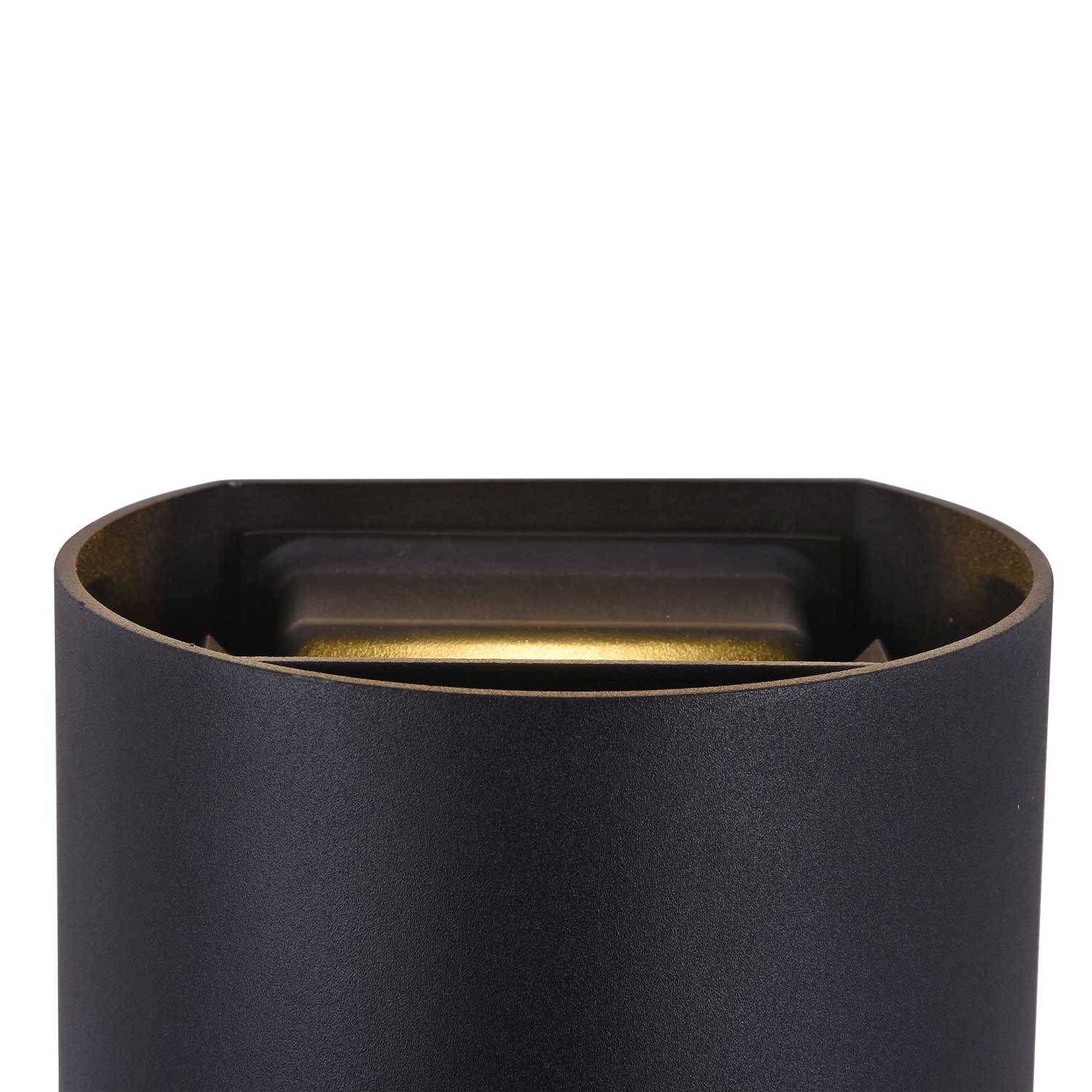 Fulton - Round integrated LED wall light for exterior facade