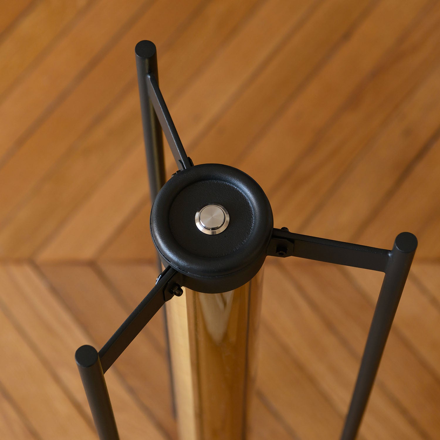 ELGAR - Steel floor lamp industrial style dimmable