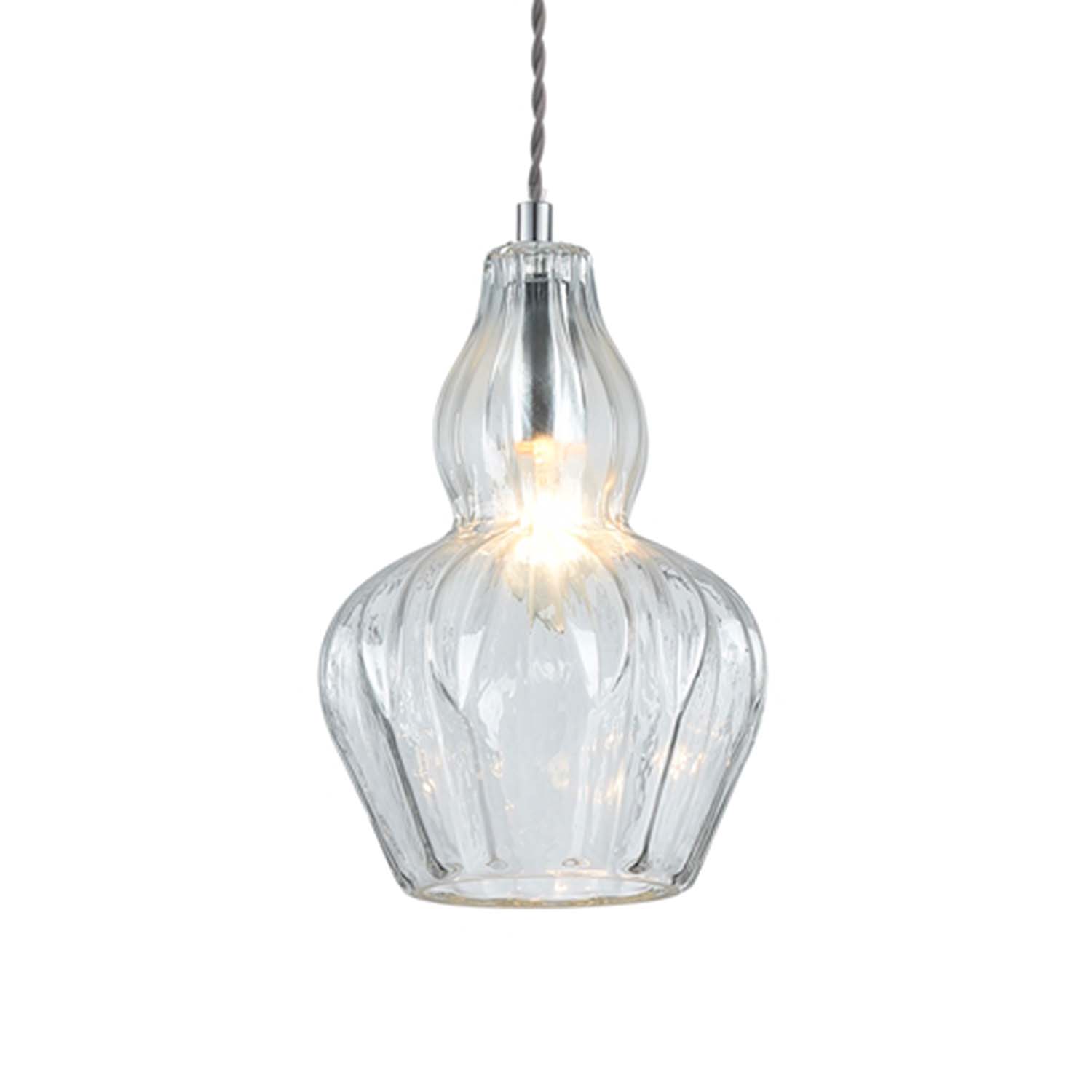 EUSTOMA - Vintage Glas Kronleuchter