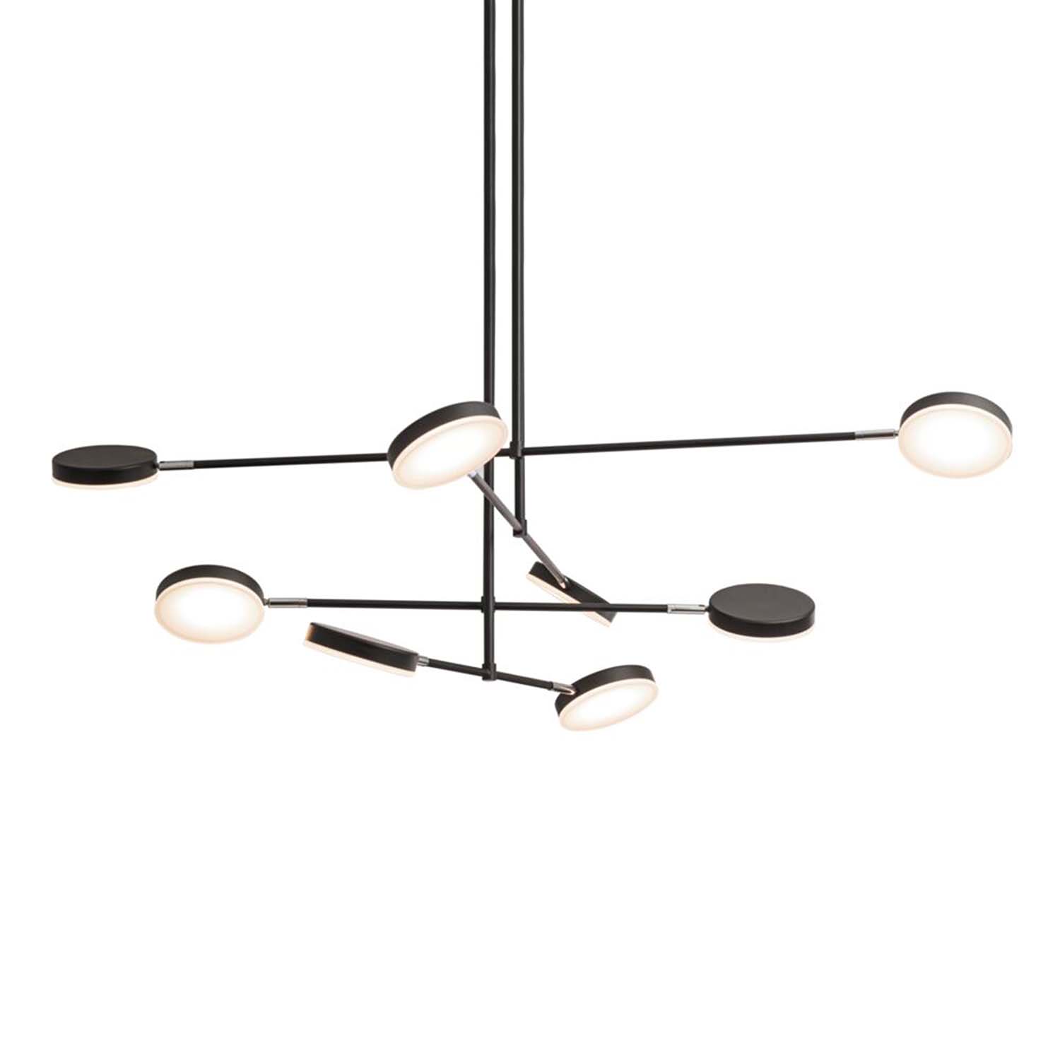 FAD - Adjustable pendant light with adjustable spotlights
