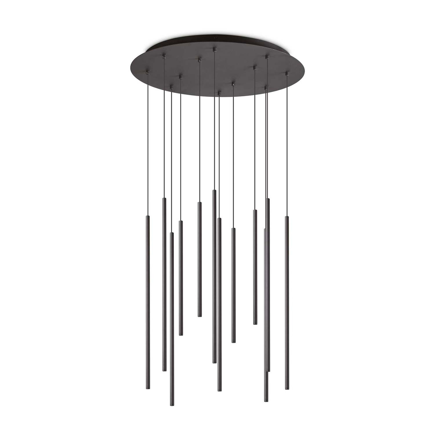 FILO - Chandelier composition of integrated LED rods