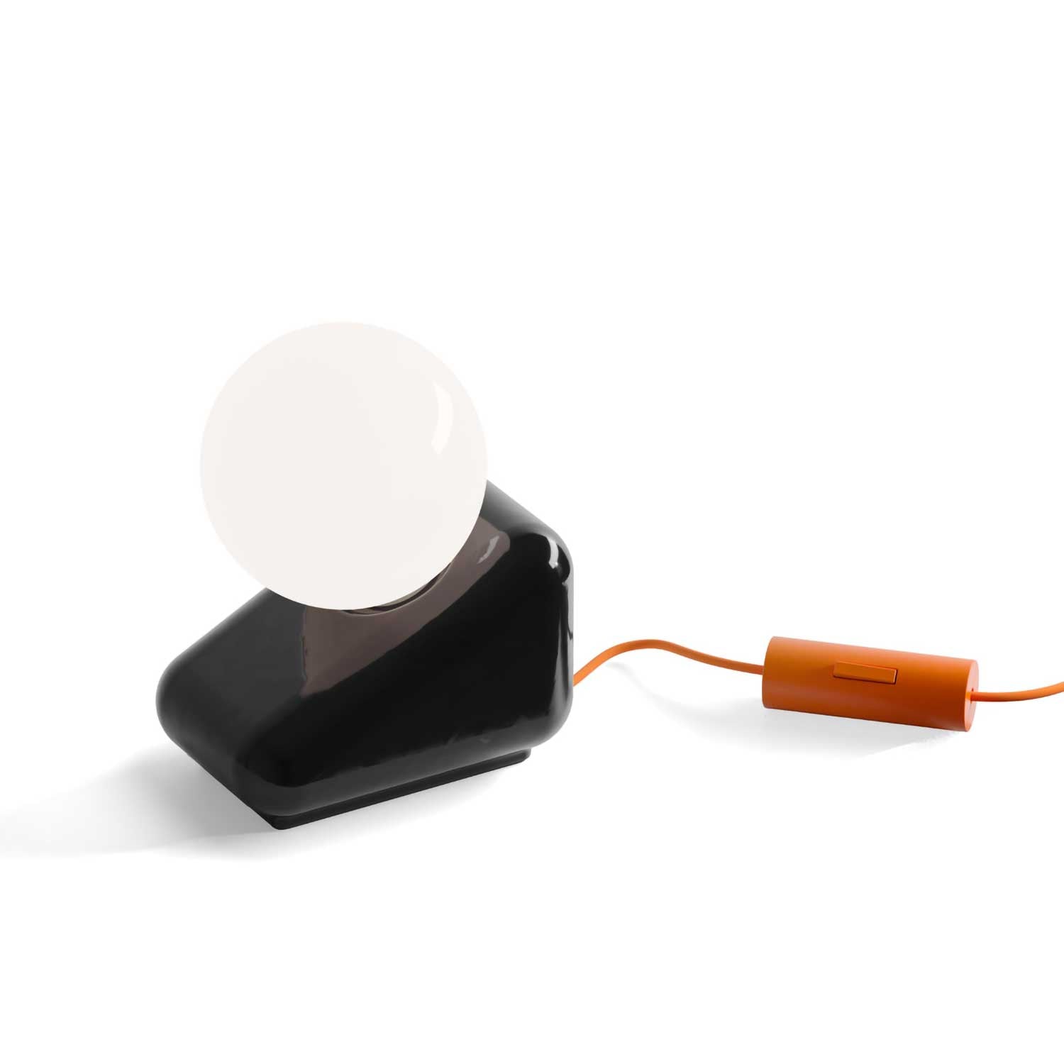 Flip - Lampe de table design en céramique coloré pour salon éclectique