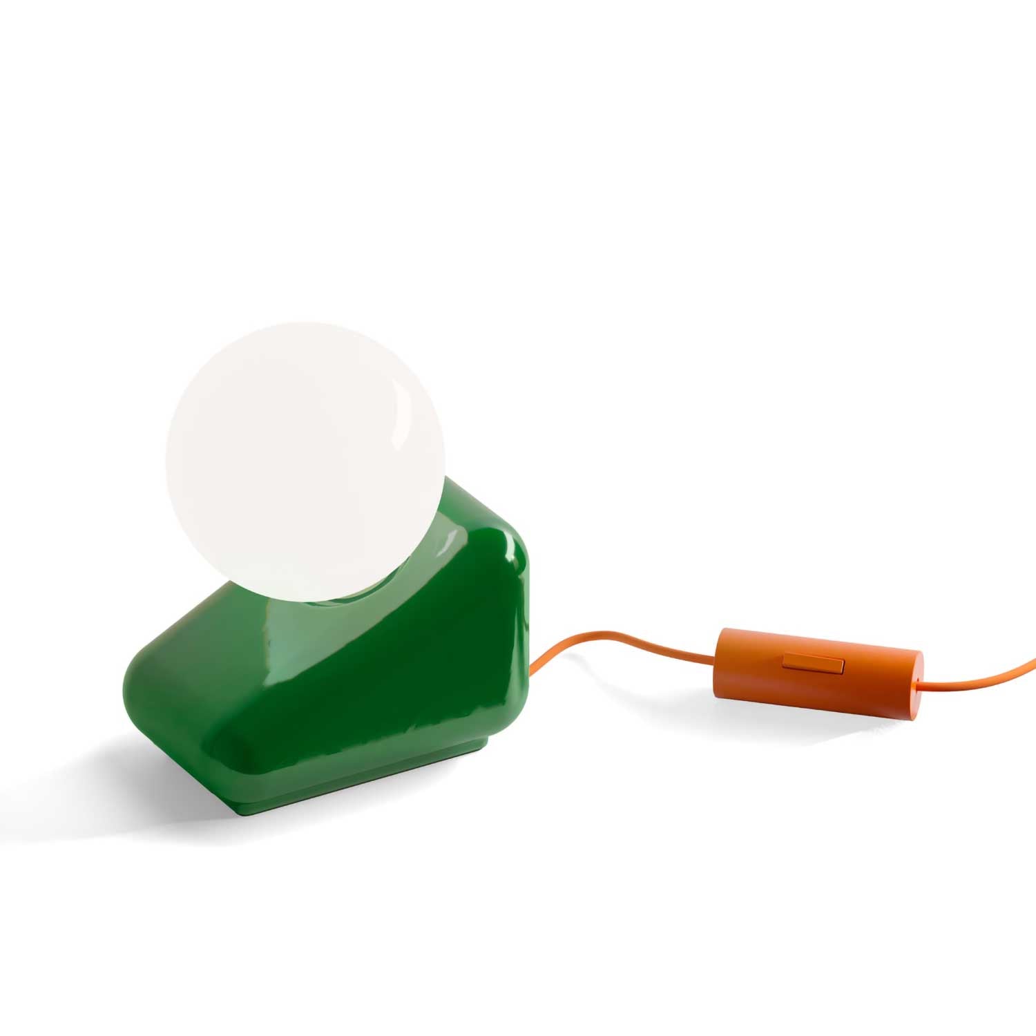 Flip - Lampe de table design en céramique coloré pour salon éclectique