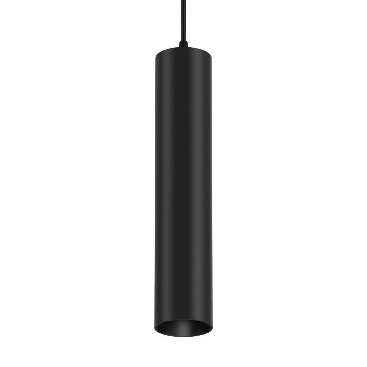 Focus - Modern cylindrical aluminum pendant light