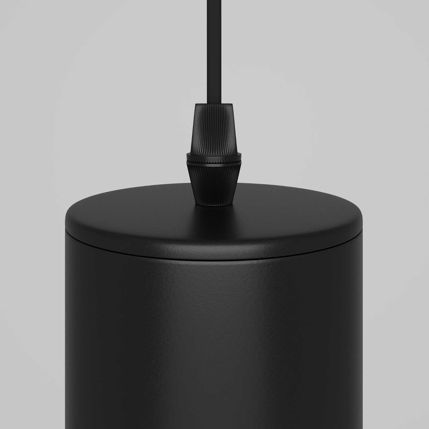 Focus - Sospensione cilindrica in alluminio moderna