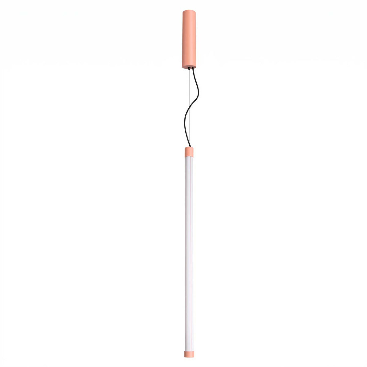 LeTube - Suspension LED en acier et PVC, style minimaliste
