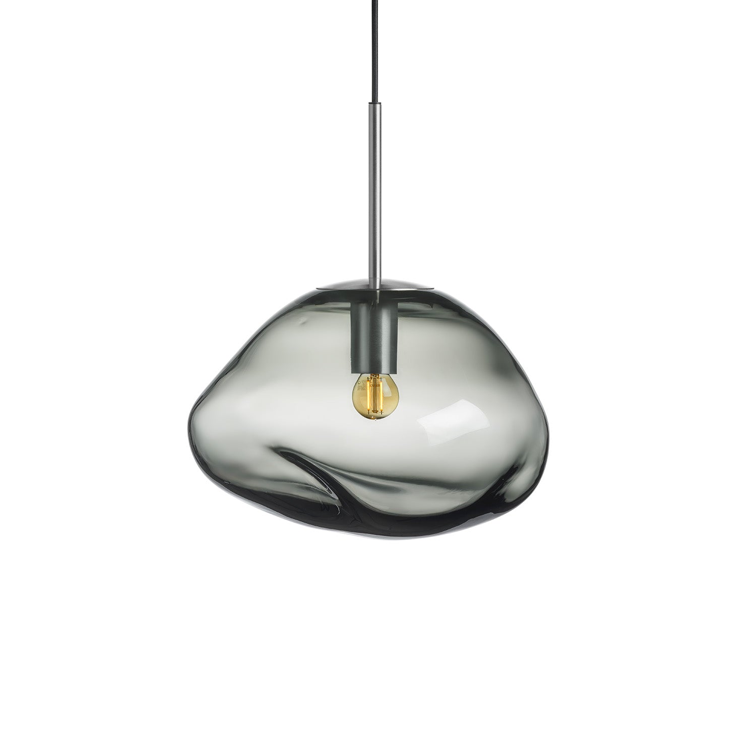 CRYSTAL STONE - Подвесной светильник из выдувного стекла в форме гальки