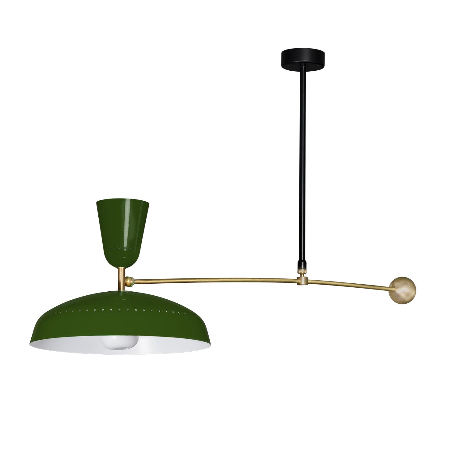G1 - Lámpara colgante retro vintage años 50 diseño