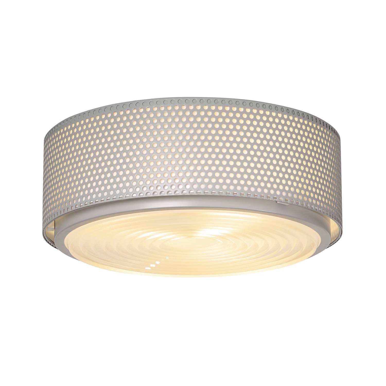 G13 - Retro Vintage Deckenleuchte 50er Jahre Design perforierter Stahl