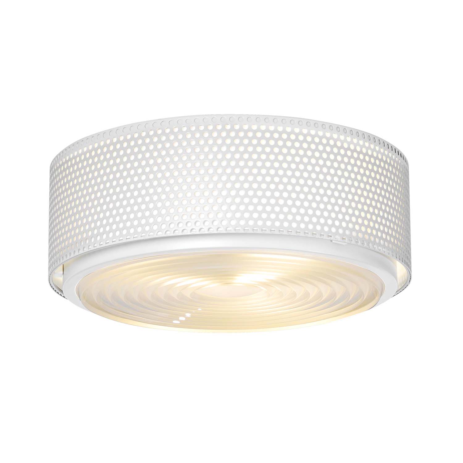 G13 - Retro Vintage Deckenleuchte 50er Jahre Design perforierter Stahl