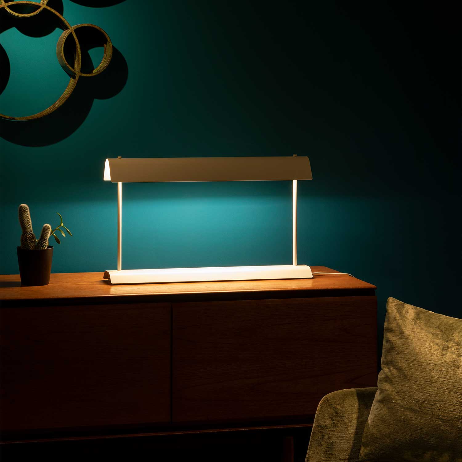 Gada - Lámpara de escritorio led diseño en acero