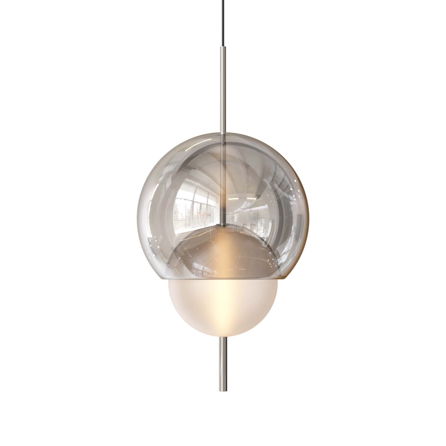 GALILEO - Luxurious glass sphere design pendant light