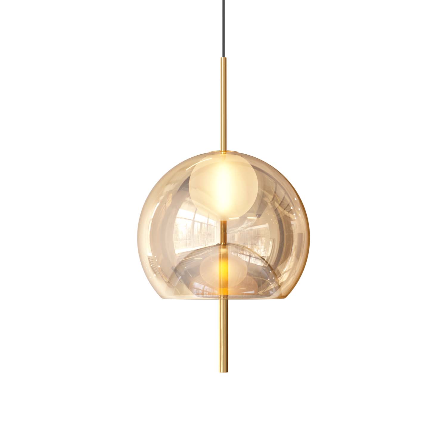 GALILEO - Роскошная подвесная люстра в виде стеклянной сферы дизайна