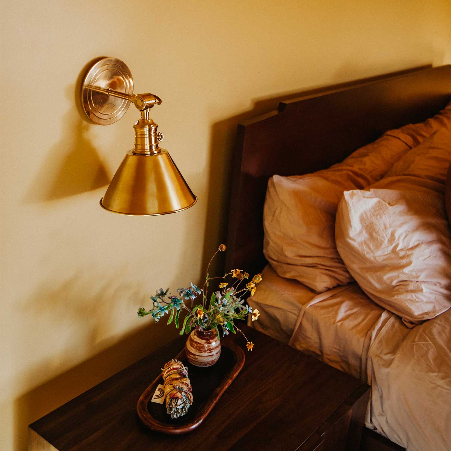 Garden City - Applique murale laiton design ancien pour cuisine