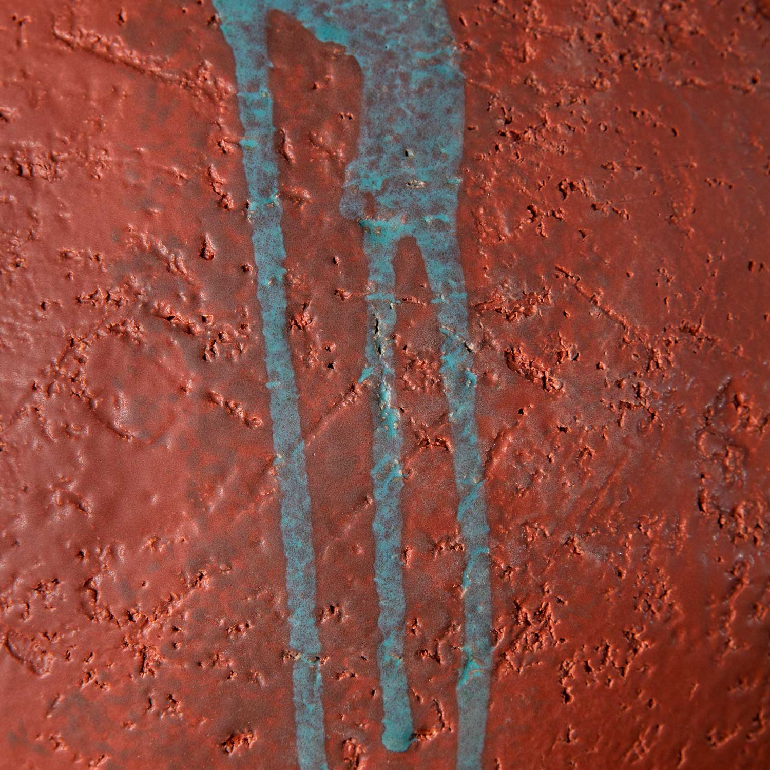 GARLIC - Suspension in raw bronze or ceramic design